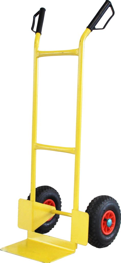 Carrello portapacchi Hulk P in acciaio giallo .